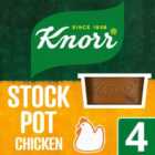 Knorr 4 Chicken Stock Pot 4 x 28g