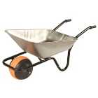 Walsall Barrow in a Box Galvanised Duraball Wheelbarrow with Puncture Proof Ball Wheel 85L