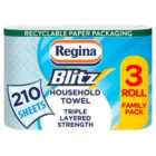 Regina Blitz Household Towel 3 per pack
