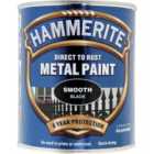 Hammerite Metal Paint Smooth Black - 250ml
