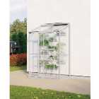 Vitavia Ida Horticultural Glass Greenhouse with Steel Base - 2 x 4ft