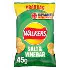 Walkers Salt & Vinegar Crisps, 45g