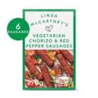 Linda McCartney's 6 Vegetarian Chorizo & Red Pepper Sausages 270g