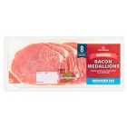 Morrisons 8 Lean Smoked Bacon Medallions 225g