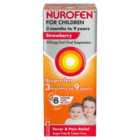 Nurofen for Children Strawberry Oral Suspension 3mths to 9yrs 100ml