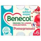 Benecol Cholesterol Lowering Pomegranate Yoghurt Drink 6 x 67.5g