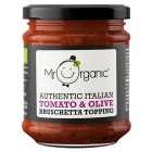 Mr Organic Tomato & Olive Bruschetta Topping 200g