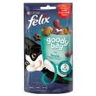 Felix Goody Bag Seaside Salmon, Pollock and Trout Cat Treats 60g