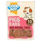 Good Boy Pigs Ears Dog Treats 10 per pack