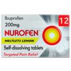 Nurofen Targeted Pain Relief Ibuprofen Lemon Meltlets 12 per pack