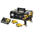 DeWalt DCK2110L2T-GB 12V XR Brushless Twinpack with 2 x 3Ah Batteries and Charger