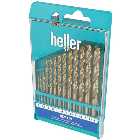 Heller 13 Piece HSS Tin Steel Drill Bit Set (2-8mm)