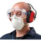 Clarke SPK1 Safety Pack (Clear Goggles, Ear Defenders & Mask)