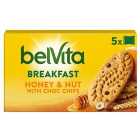 Belvita Honey & Nuts Choc Chips Breakfast Biscuits 5 per pack