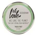 We Love The Planet Natural Deodorant Cream Mint 48g