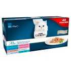 GOURMET Perle Ocean Collection Wet Cat Food, 40x85g