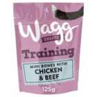 Wagg Training Dog Treats with Chicken & Beef 125g