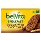 Belvita Cocoa Choc Chips Breakfast Biscuits 5 per pack