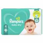 Pampers Baby Dry Maxi Nappies Size 4 44 Pack