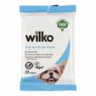 Wilko Plastic Free Dog Eye and Ear Wipes 25pk