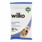 Wilko Plastic Free Pet Bathing Wipes 10pk