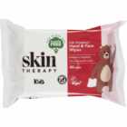 Skin Therapy Kids Strawberry Hand and Face Wipes 60 Pack