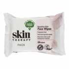Skin Therapy Plastic Free Sensitive Skin Face Wipes 25 pack