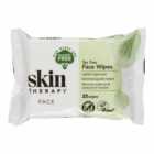 Skin Therapy Plastic Free Tea Tree Face Wipes 25 pack