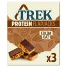 TREK Cocoa Oat Protein Flapjacks Multipack 3 x 50g