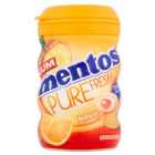 Mentos Pure Fresh Tropical Sugar Free Chewing Gum Bottle 50 per pack