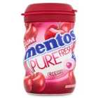 Mentos Pure Fresh Cherry Sugar Free Chewing Gum Bottle 97g