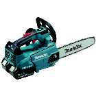 Makita DUC256PG2 25cm 18V Brushless Top Handle Chainsaw LXT Kit with 2 x 6Ah batteries and Charger