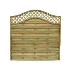 Forest Garden Pressure Treated Bristol Fence Panel 1800 x 1800mm 6 x 6ft Multi Packs