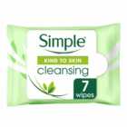 Simple Cleansing Wipes 7pk