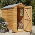 Blooma 6x4 ft Apex Wooden Shed & 1 window