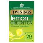 Twinings Lemon Green Tea 20 per pack