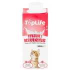 TopLife Lactose Reduced Cows Milk for Kittens 200ml