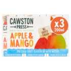 Cawston Press Apple & Mango Fruit Water 3 x 200ml
