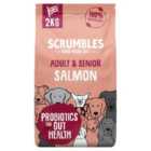 Scrumbles Grain Free Adult and Seniors Salmon Dry Dog Food 2kg