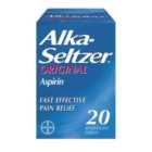 Alka Seltzer Original Pain Relief Effervescent Tablets 20 per pack