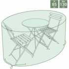 Charles Bentley Small Green Round Tarpaulin Furniture Cover