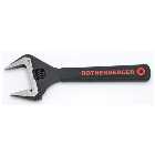 Rothenberger Adjustable Wrench Wide Jaw 10" with Soft Jaw Protector