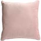 Wilko Pink Velour Cushion 55 x 55cm