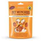 Pet Munchies 100% Natural Chicken & Calcium Bone Dog Treats 100g