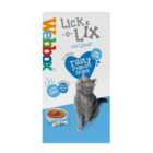 Webbox Lick-e-Lix with Liver, Yoghurty Cat Treats 5 x 10g
