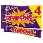 Cadbury Crunchie Chocolate Bar Multipack 4 x 32g