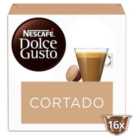 Nescafe Dolce Gusto Cortado Espresso Macchiato Pods 16 per pack