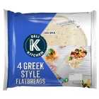 Deli Kitchen Greek Style Flatbreads 4 per pack