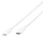 Vivanco USB Type-C™ to Lightning - Sync and Charge 1m Cable - White