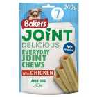 Bakers Joint Delicious Large Chicken Dog Chews 7 per pack